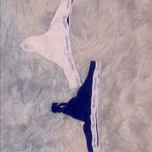 Calvin Klein 2 pack thongs
